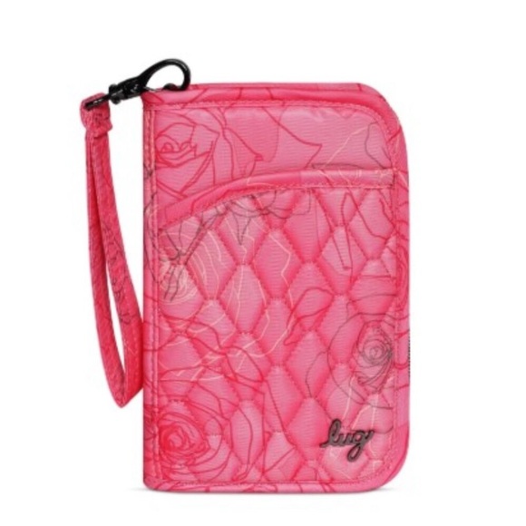 lug Limited Print Serenity Rose Tandem Wallet - Picture 8 of 11